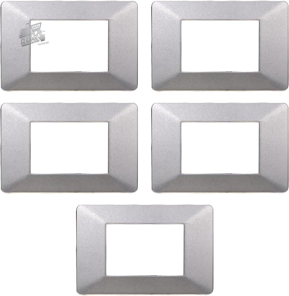 10 Vimar Plana Compatible Plates 3 Modules Bronze Technopolymer High Quality