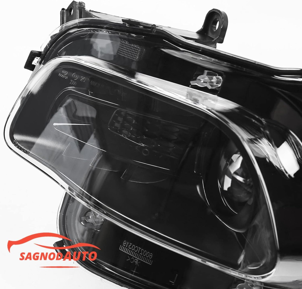 Headlight Compatible with 2014-2018 Jeep Cherokee Left Driver Side