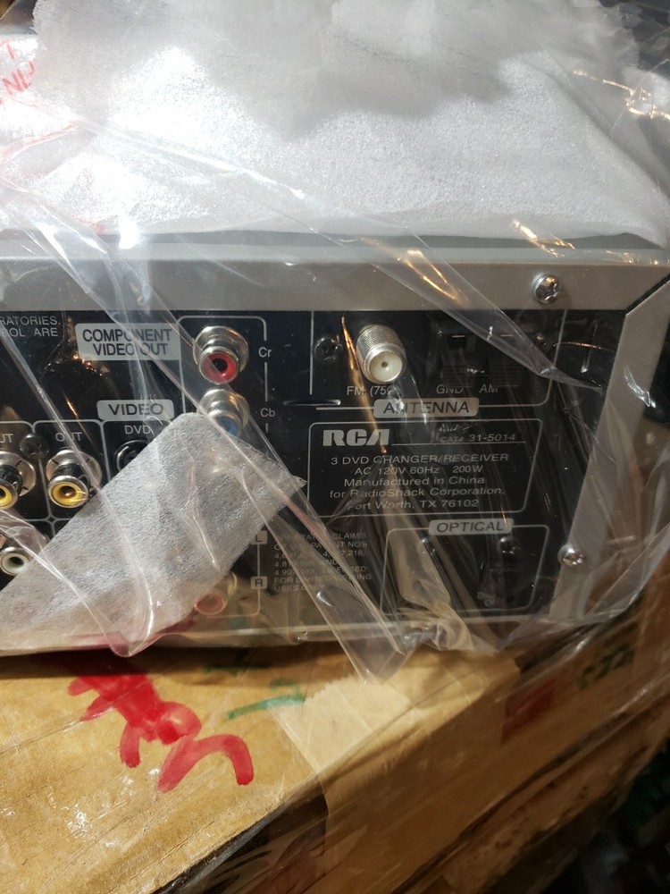 RCA 3 DVD Changer/Receiver HTS-3000 Bundle
