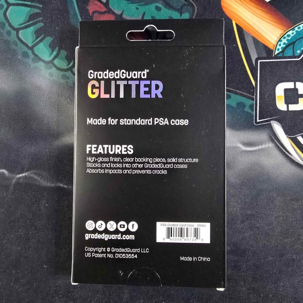 GradedGuard PSA Graded Card Case GLITTER Limited Edition In Hand Quantity