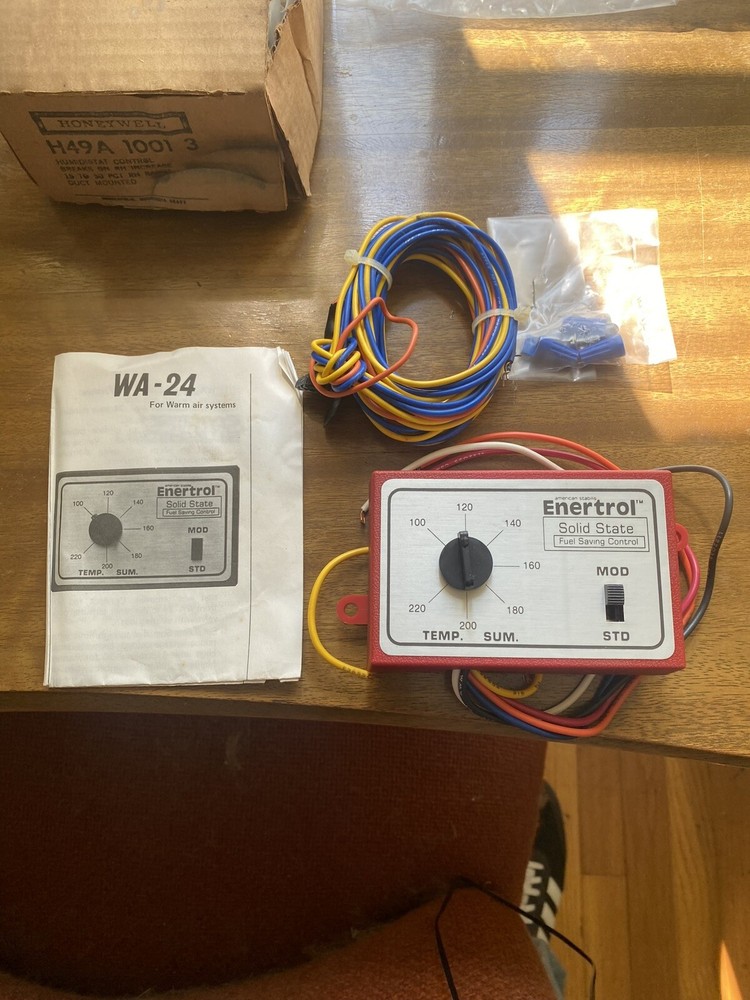 Thermostat Enertrol Solid State Fuel System Control WA-24
