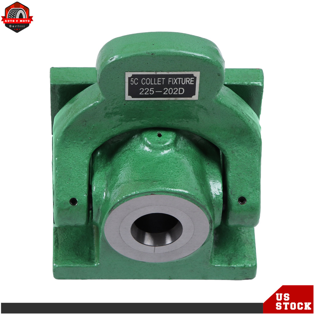 Heavy Duty 5C Collet Fixture Dead Length Chuck Vertical Horizontal