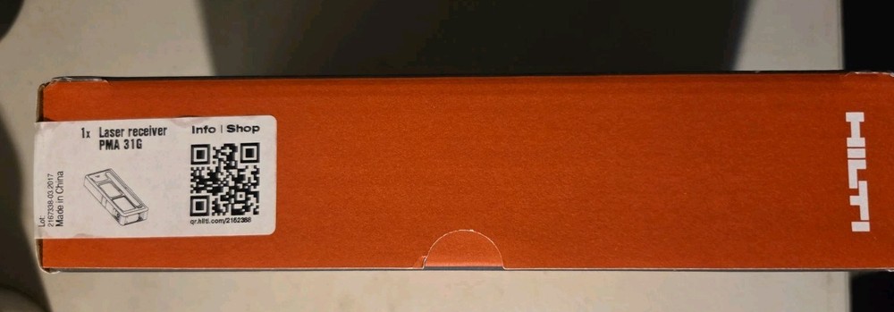 Hilti laser level receiver