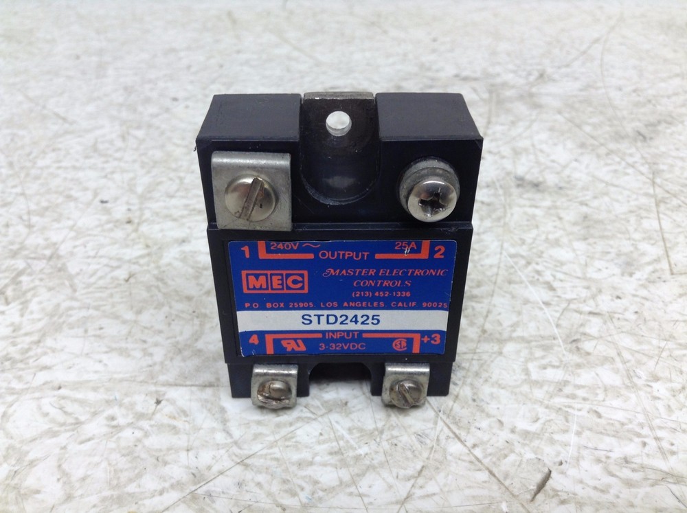 MEC STD2425 Solid State Relay 240 VAC 25 Amp