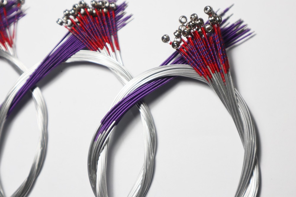 20 sets Good Alloy E A D G Violin Strings, Medium soft Violin String 3/4-4/4