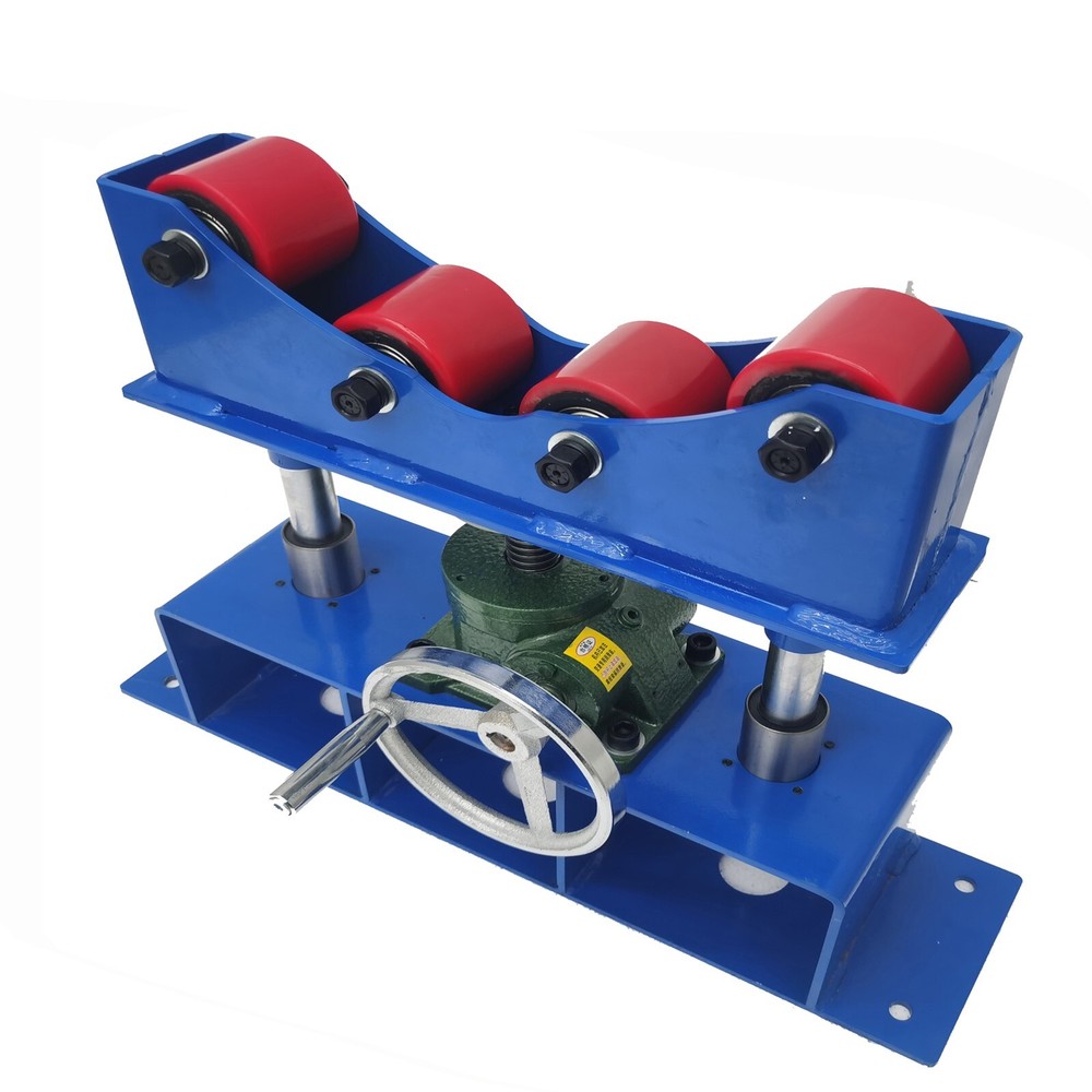 Welding Roller Bracket Manual Rolling Support Frame for Weld 1100LBSTravel 150mm