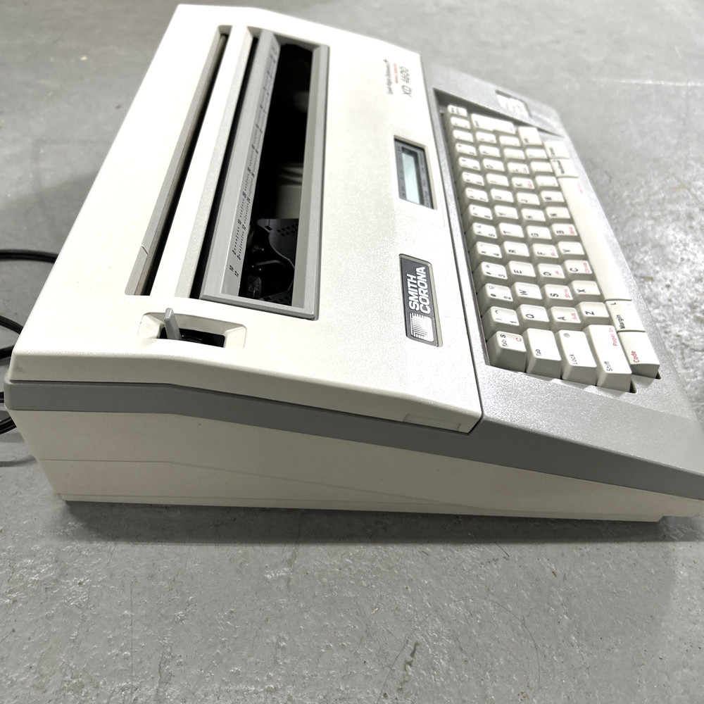 Smith Corona XD 4600 Electronic Memory Typewriter Spell-Right Dictionary Tested