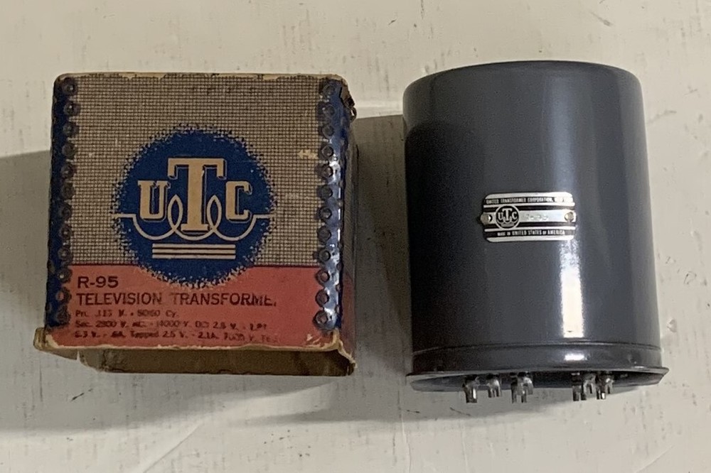 UTC R-95 POWER TRANSFORMER NOS