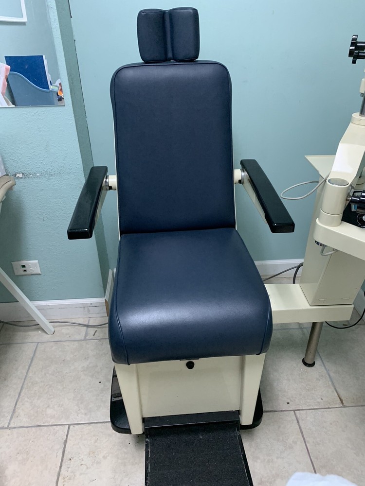 optometrist exam chair & stand