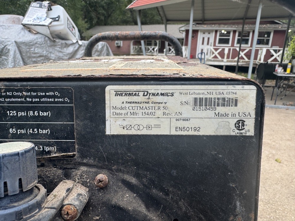Thermal Dynamics Cutmaster 50 Plasma Cutter