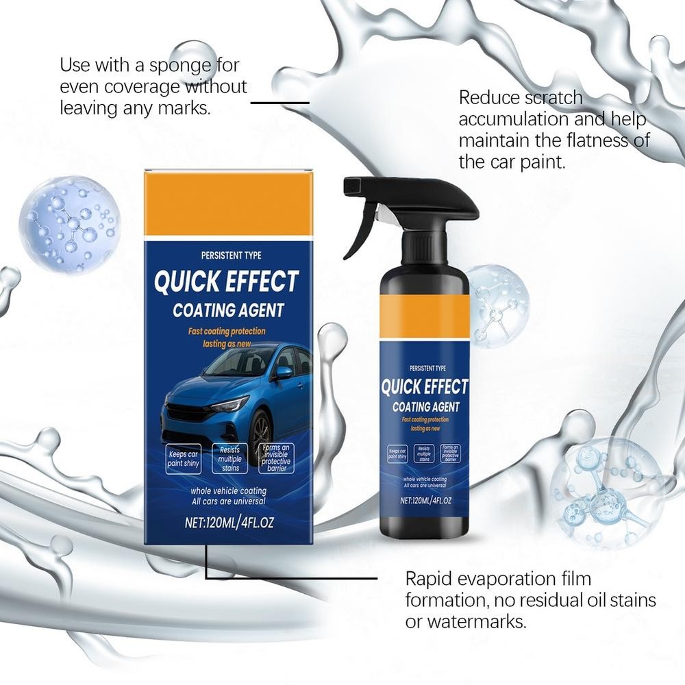 2026 New Car Coating Spray,3 in1 Multi-functional Quick Effect Coating Agent US