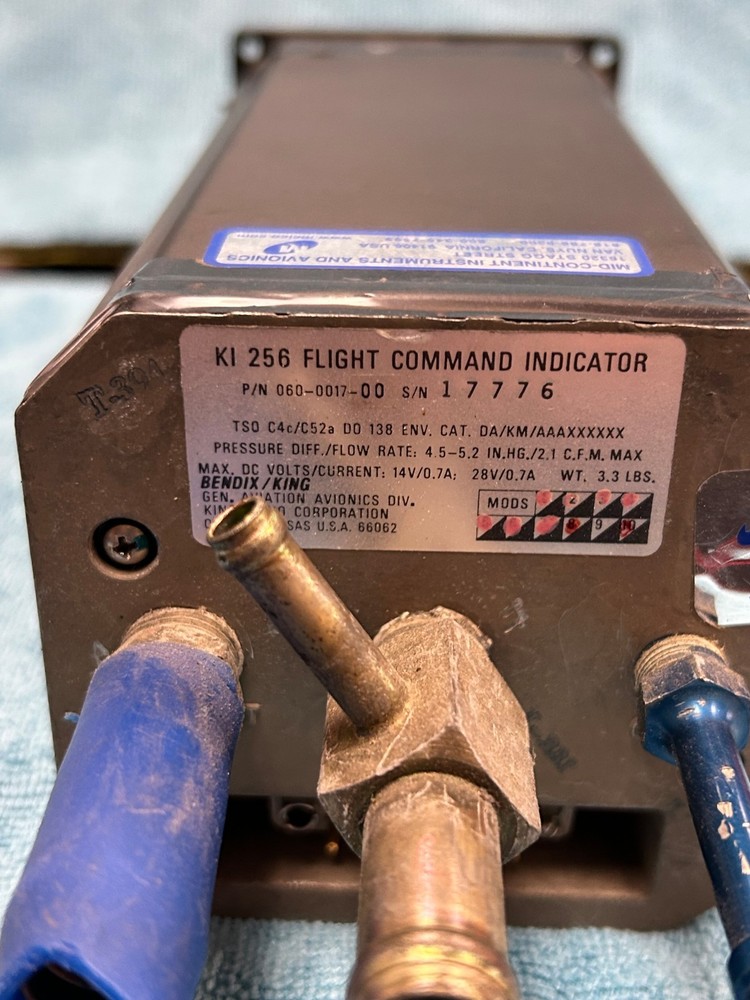 Bendix/King KI 256 Flight Command Indicator P/N 060-0017-00