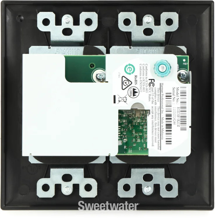 BSS EC-8BV Ethernet 8-button & Volume Controller - Black