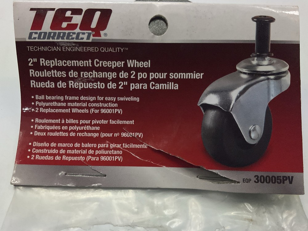 TEQ 30005PV 2" Replacement Creeper Wheel