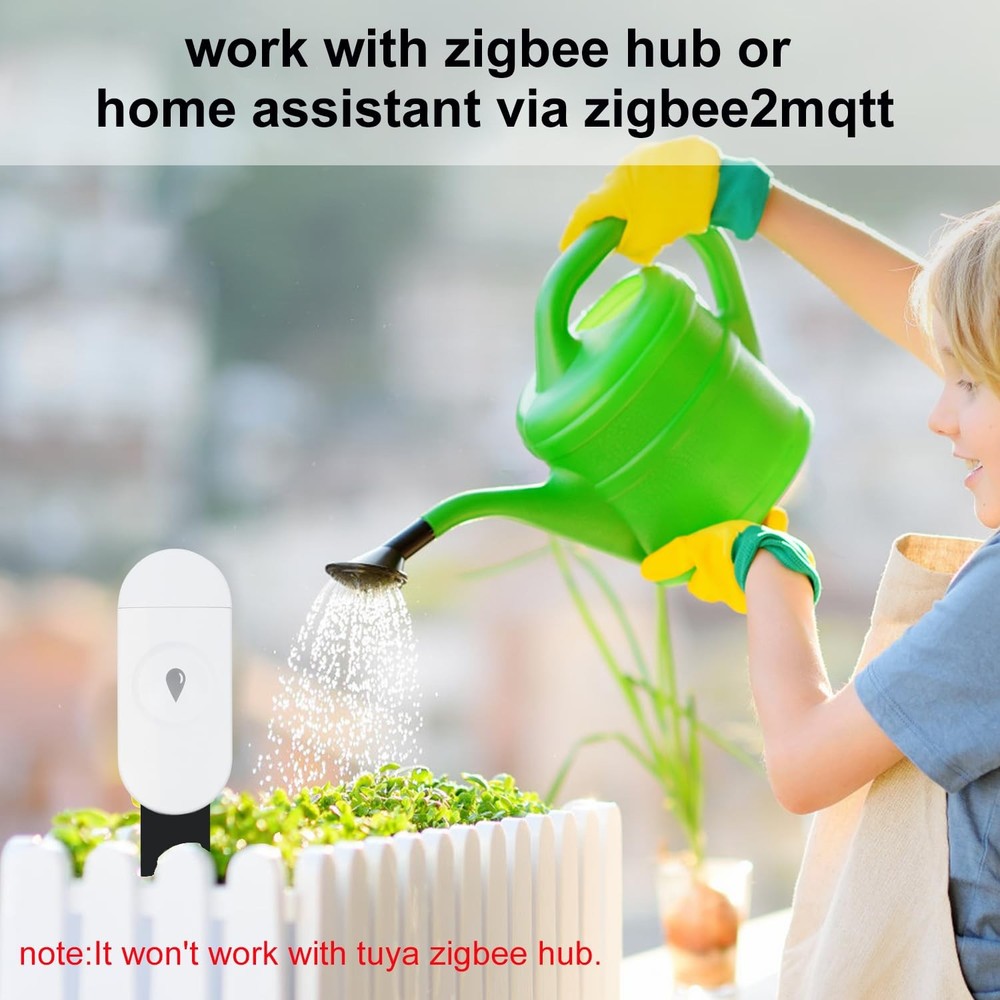 Intelligent Soil Moisture Sensor, Zigbee Hub Required, Capacitive Humidity meter