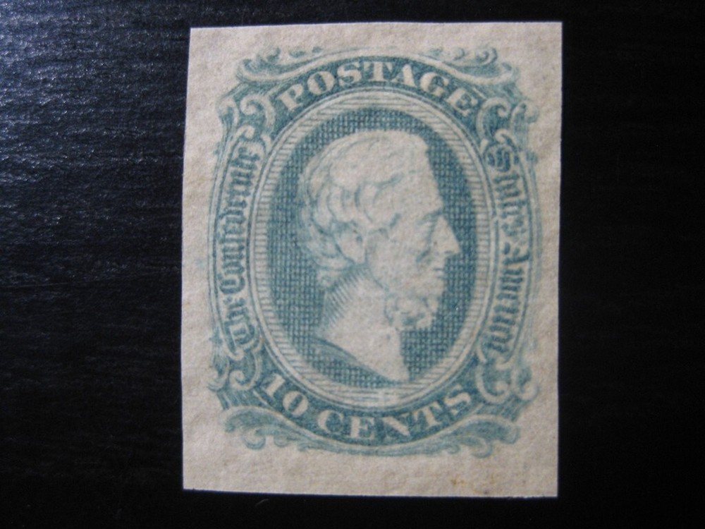 CONFEDERATE STATES CSA Sc. #11c scarce mint MNH stamp! (3)