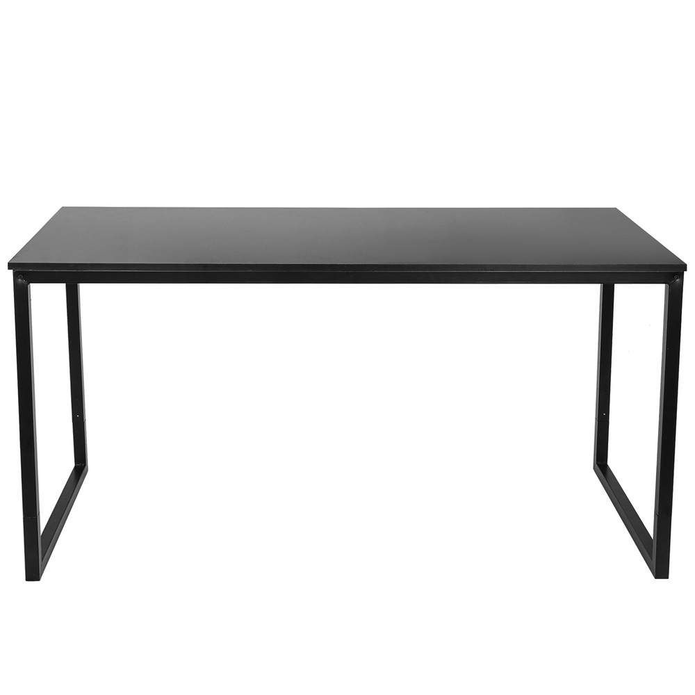 55" Computer Writing Desk Modern Espresso Style Study Office Desk Corner Table