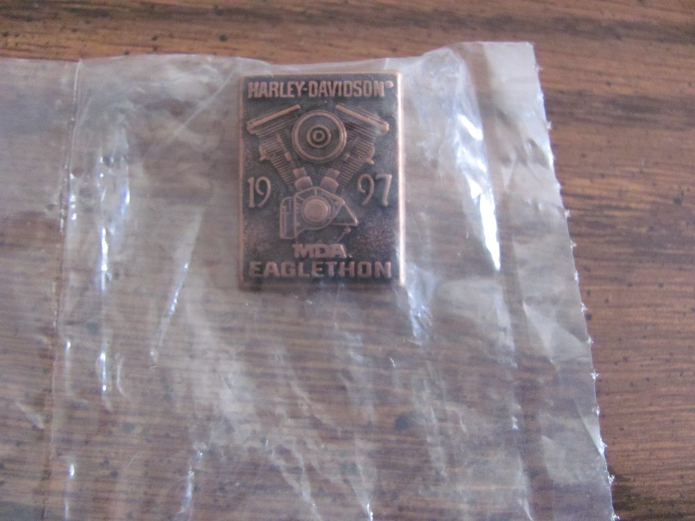 Harley Davidson MDA Eaglethon 1997 pin NEW