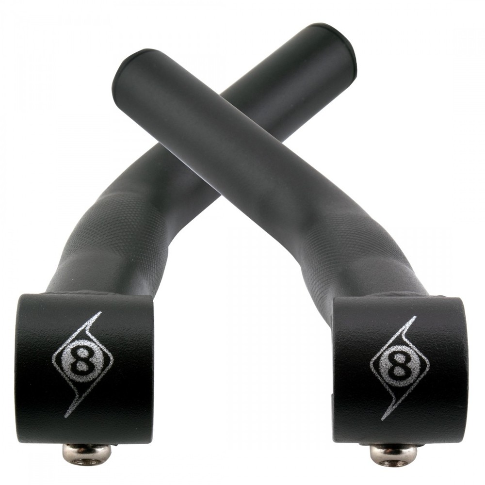 ORIGIN8 Comp-Lite Bar Ends Long HB END OR8 BAR ENDS C-LITE LONG ALY BK