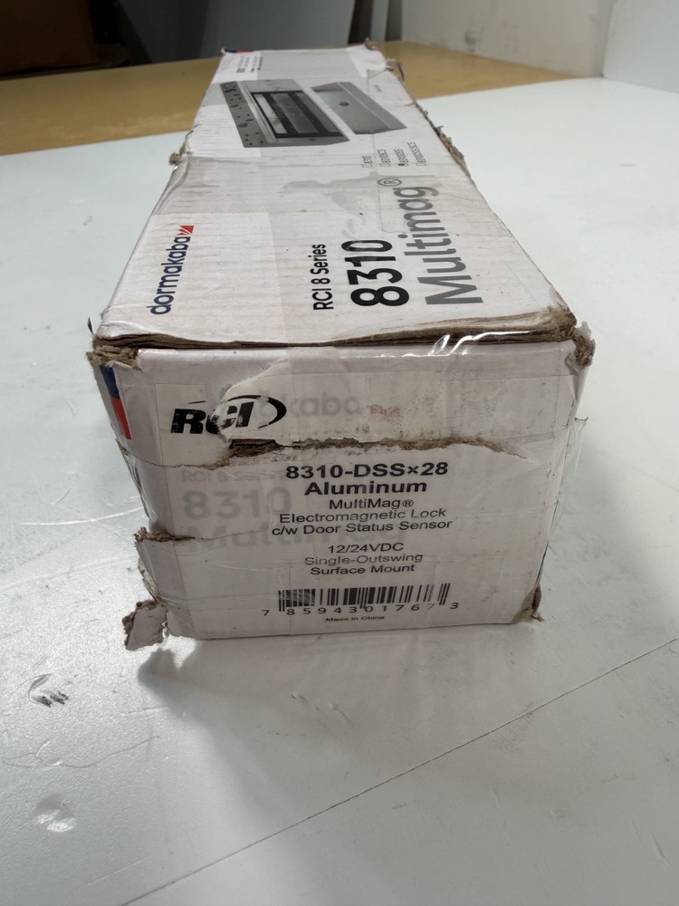 RCI 8310 MultiMag Electromagnetic Lock with Door Status Sensor