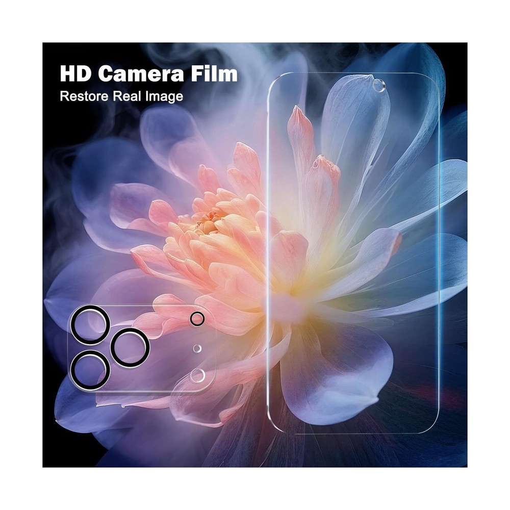 PEHAEL 3+3 Pack for iPhone 17 Pro Max Privacy Screen Protector with Camera Le...