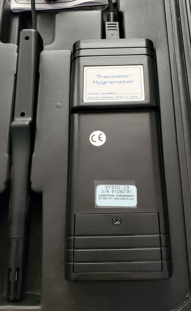 Control Company Traceable Hygrometer 37950-03