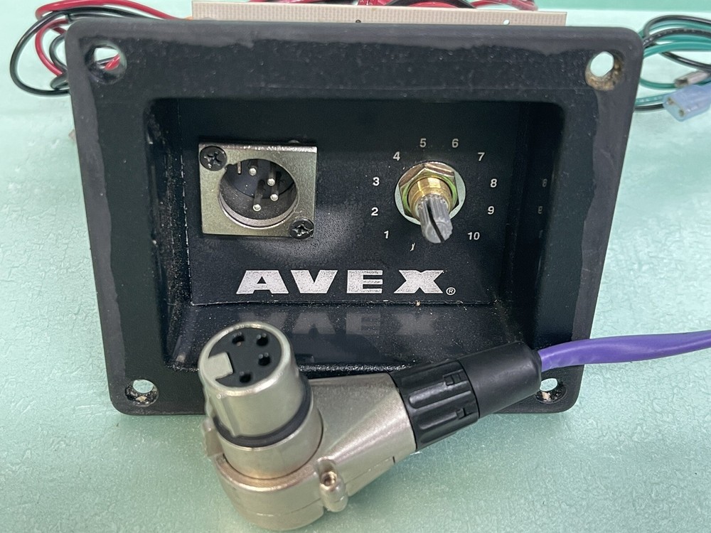 AVEX 2-way Speaker Crossover with Input Panel, Connector, and Wiring B