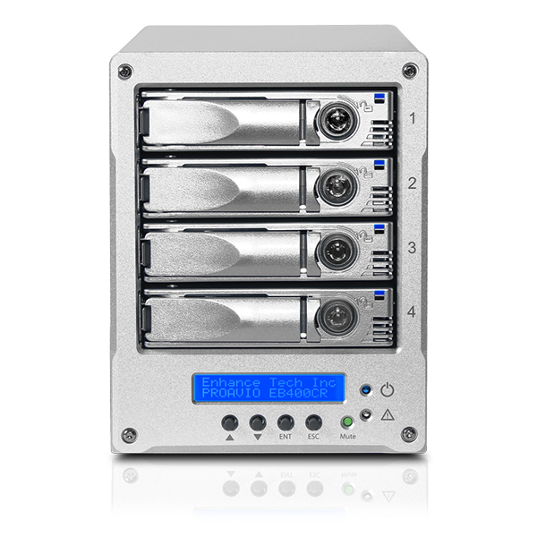Proavio EB400CR 4-Disk, Desktop RAID Array with Internal Storage Controller