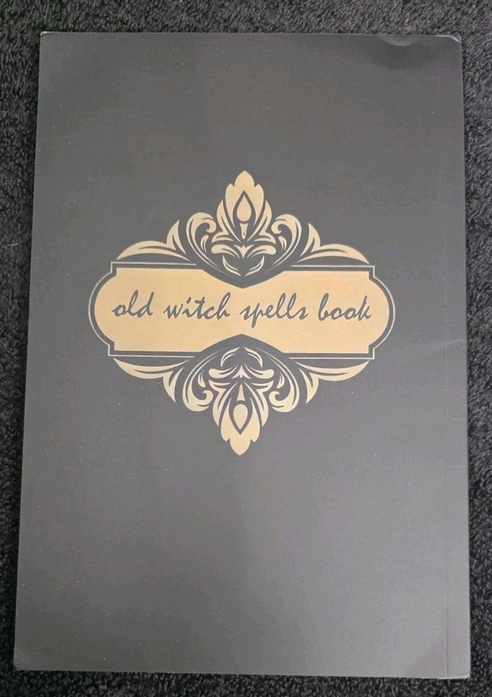 Old Witch Spells Book - New