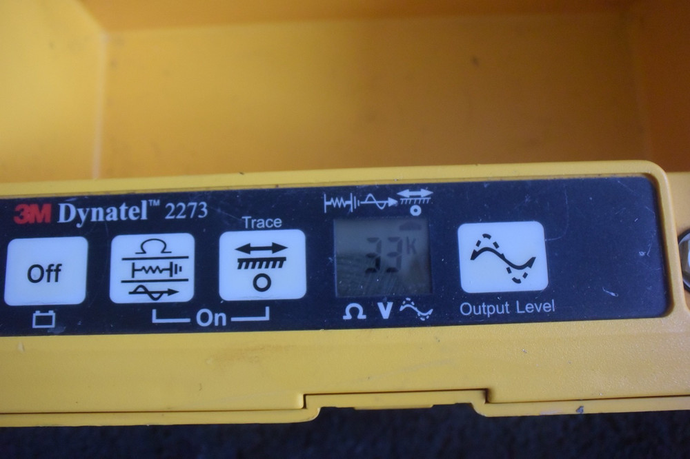 Dynatel Model 2273 Transmitter Set with Red/Black Leads