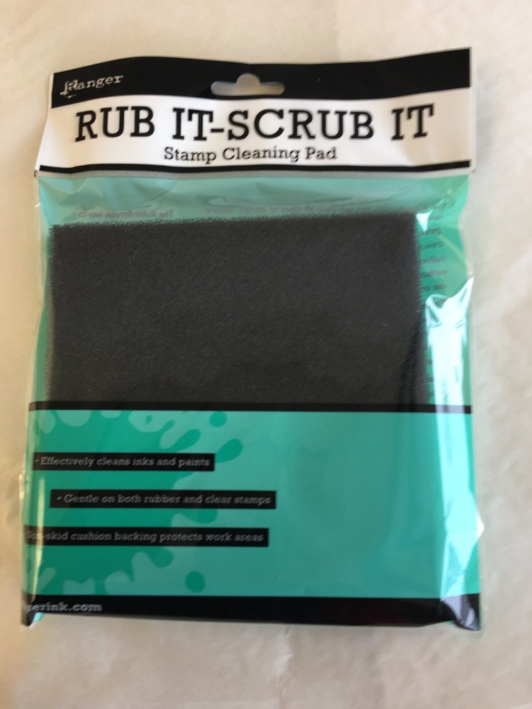 Rub It Scrub It Stamp Cleaning Pad Ranger Inkssentials