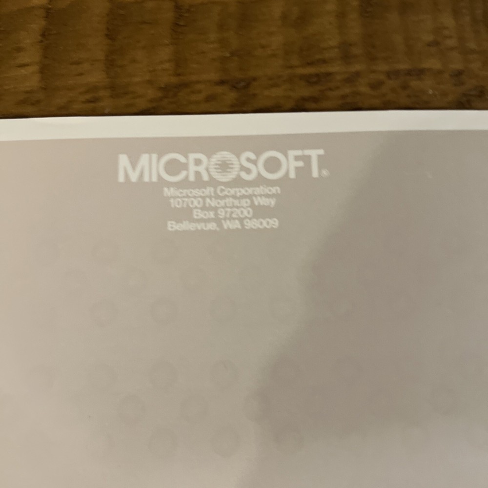 Vtg Microsoft Multiplan Electronic Spreadsheet Program Ver 1.1 Addendum Manual