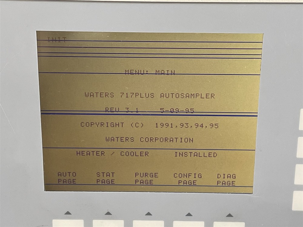 WATERS 717PLUS WAT078900 CHROMATOGRAPHY AUTOSAMPLER + HEATER COOLER MODULE