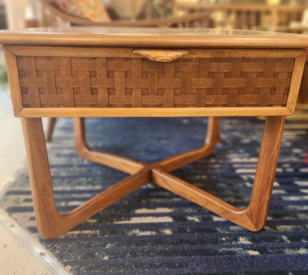 Vintage  Single Drawer Lane Side Table/ nightstand.