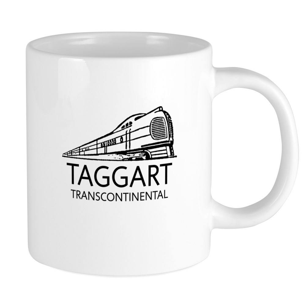 11oz mug Taggart Transcontinental - White Ceramic Coffee/Tea Cup