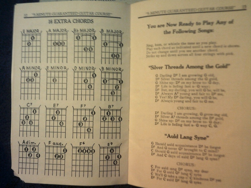 Guitar Self-Instruction Method M.M. Cole Publishing Co