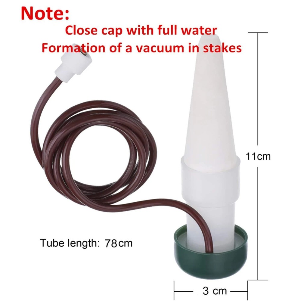 16 Pack Plant Self Watering Stakes Insert Automatic Watering Devices Self Wat...