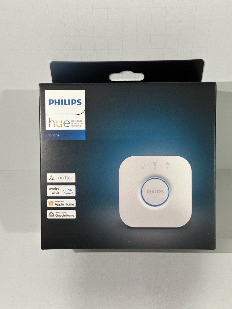 Philips Hue Bridge (3rd Generation) Lighting Controller Hub - White