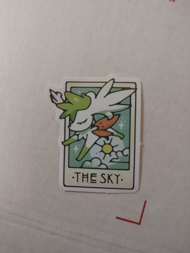 Pokemon Tarot Decal Sticker
