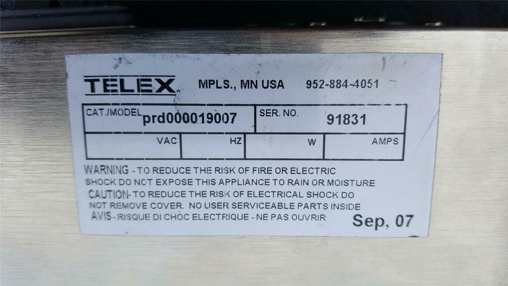 RTS TELEX KP412LK-E Intercom Panel - (GP31)