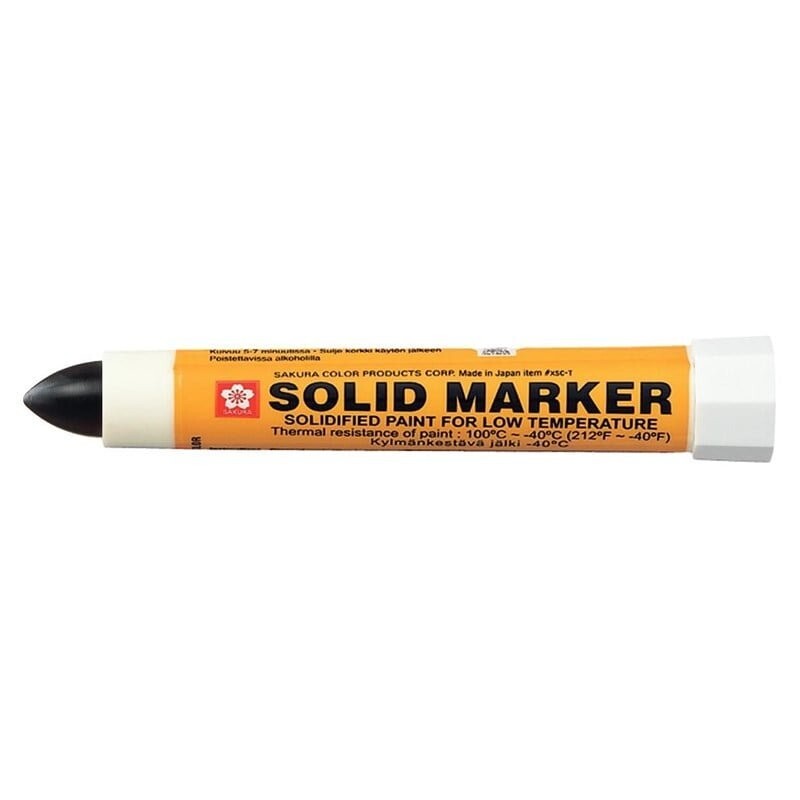 Solid slim Sakura paint marker low temp push up XSCM-T YELLOW (1)