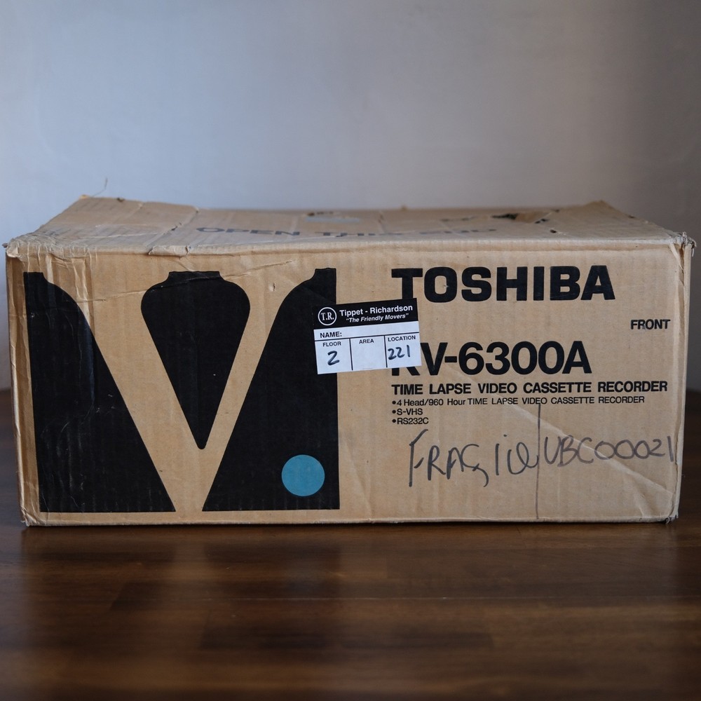 TOSHIBA Time Lapse VCR 960 hours (KV-6300A)