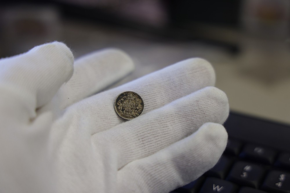 1919 Canada 5 Cent Silver Coin