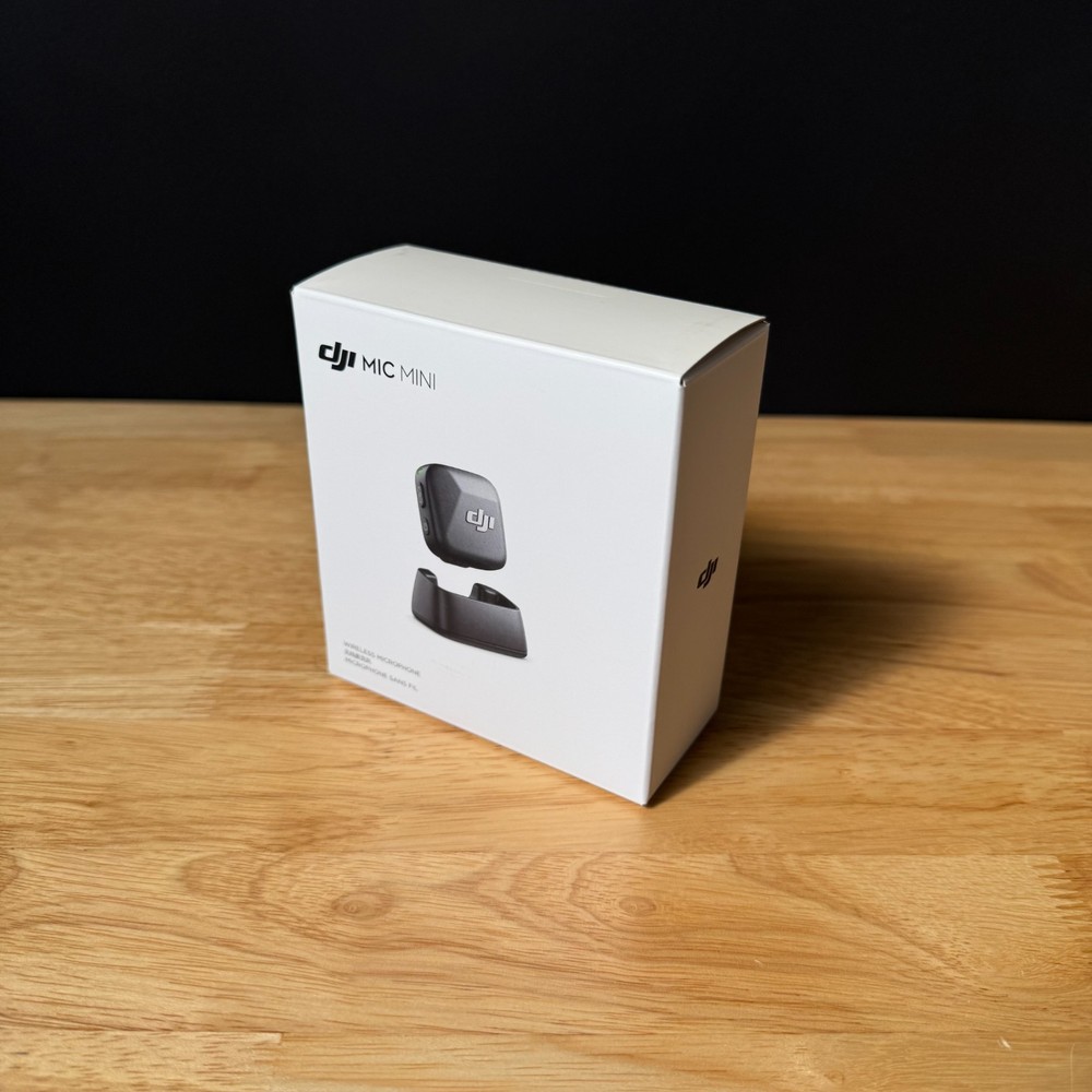 DJI Mic Mini Rechargeable High Quality Audio Wireless Microphone - Black