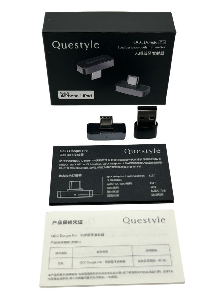 Questyle QCC Dongle Pro USB-C Bluetooth Adapter