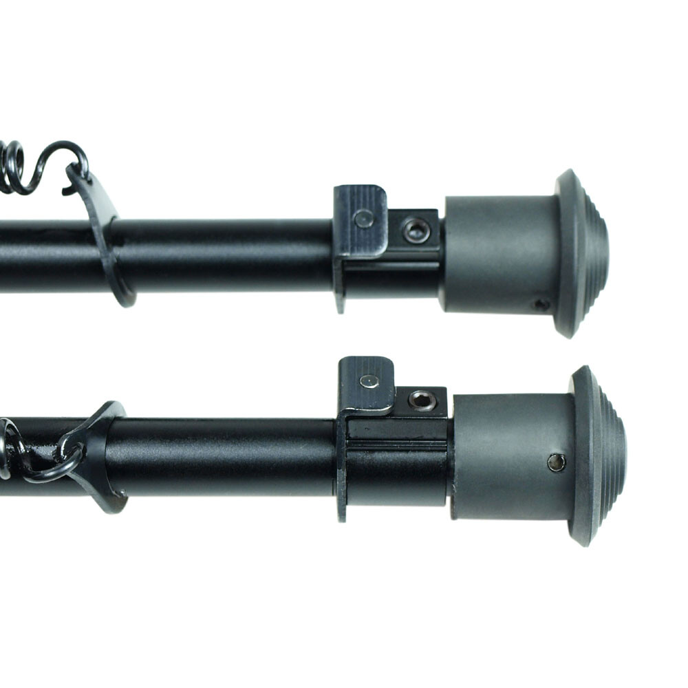 9" - 13" Adjustable Spring Return Hunting Rifle Bipod & Picatinny Adapter