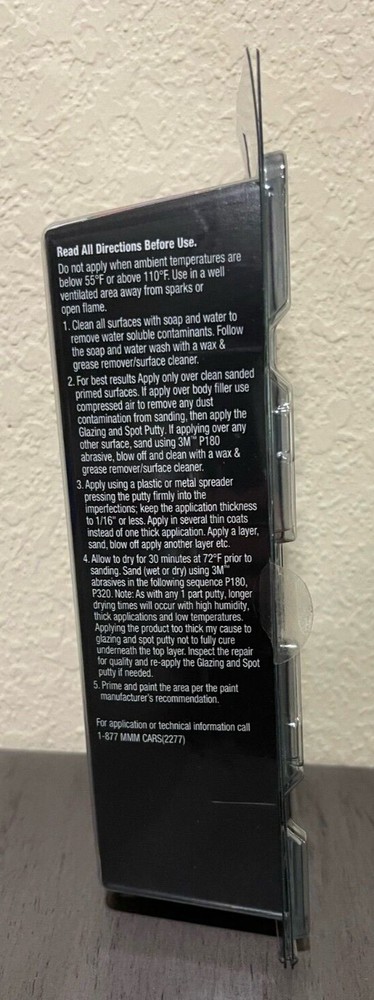 Bondo Scratch & Rock Chip Repair Kit, Paintable - Permanent - Non-Shrinking
