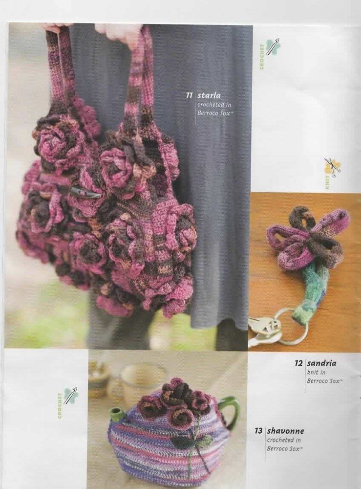 BERROCO SOCKCETERA # 280 KNIT PATTERN BOOKLET