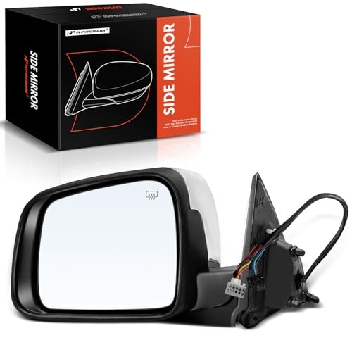 Driver Side Power Door Mirror - Compatible with Dodge Durango Left Driver Side