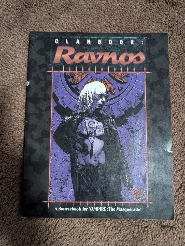 White Wolf Studio Games Clanbook: Ravnos Sourcebook for Vampire Masquerade  1997